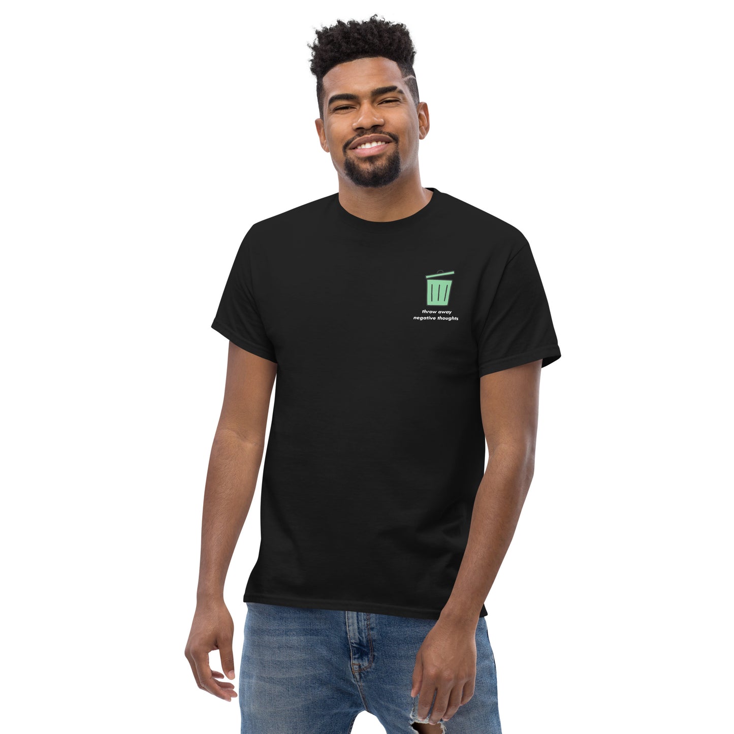 Throw Away Negative Thoughts Unisex Heavyweight Tee