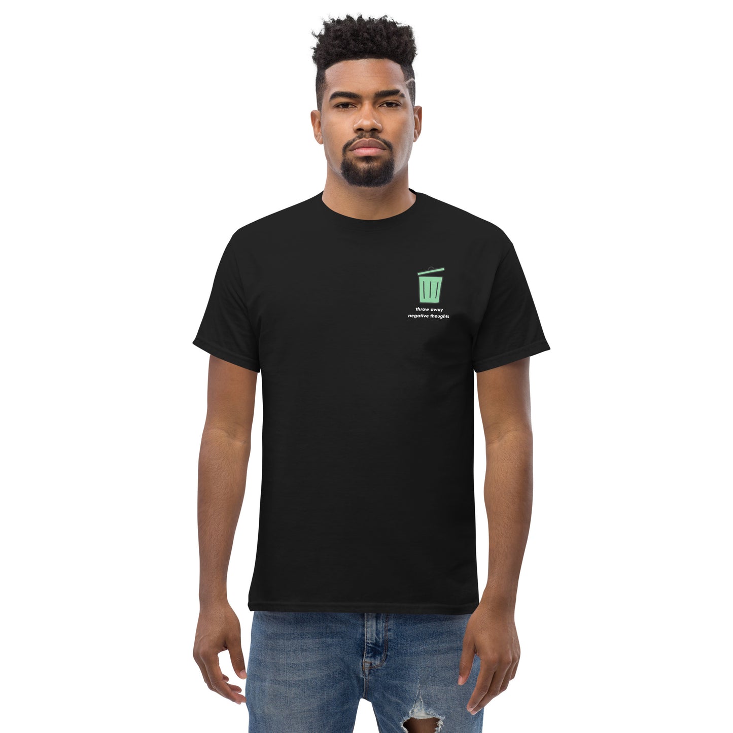 Throw Away Negative Thoughts Unisex Heavyweight Tee