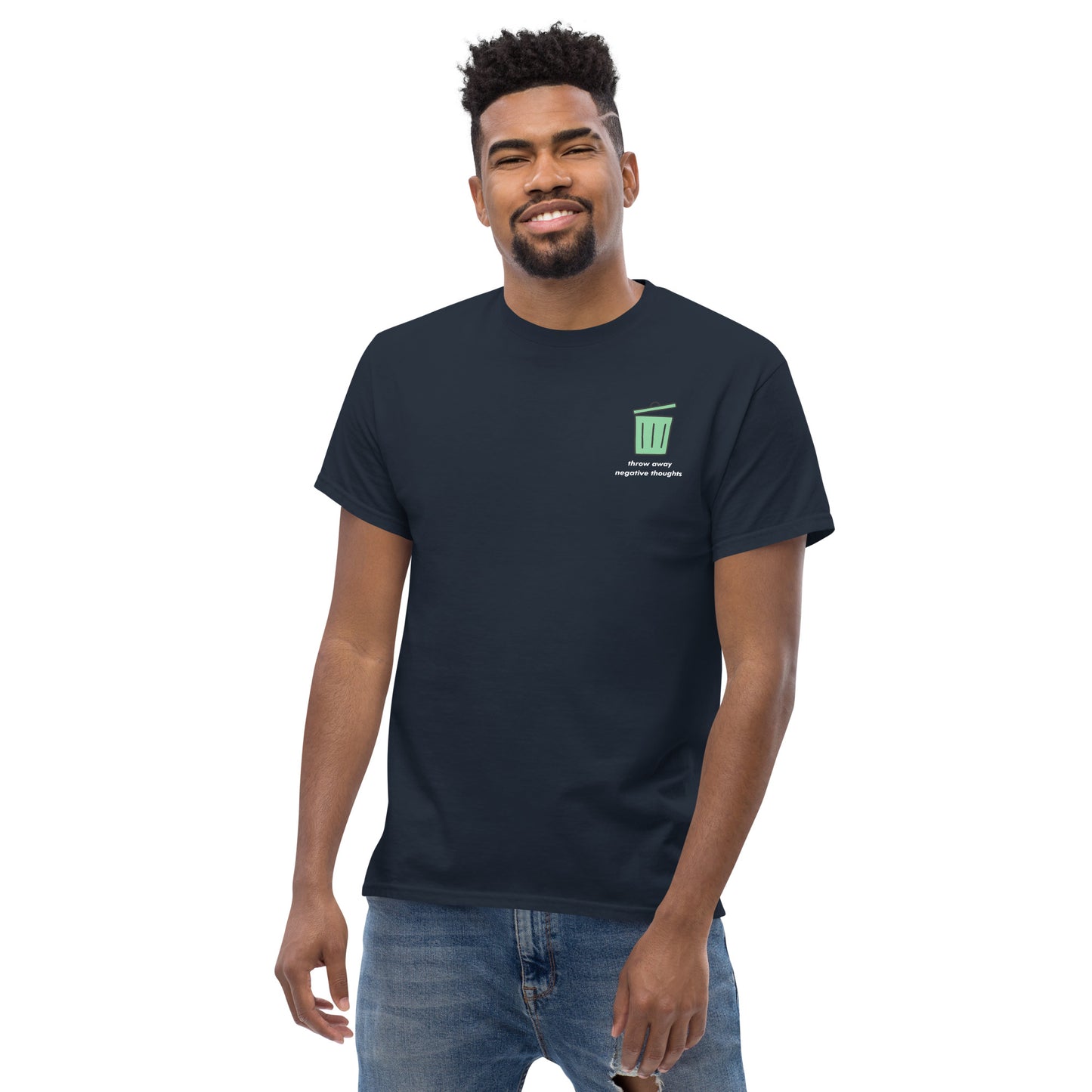 Throw Away Negative Thoughts Unisex Heavyweight Tee