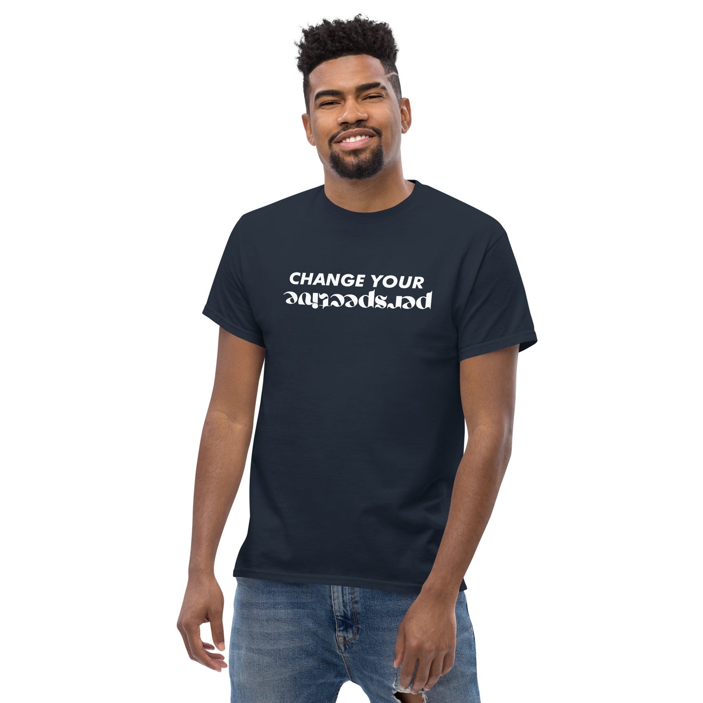 Change Your Perspective Unisex Heavyweight Tee
