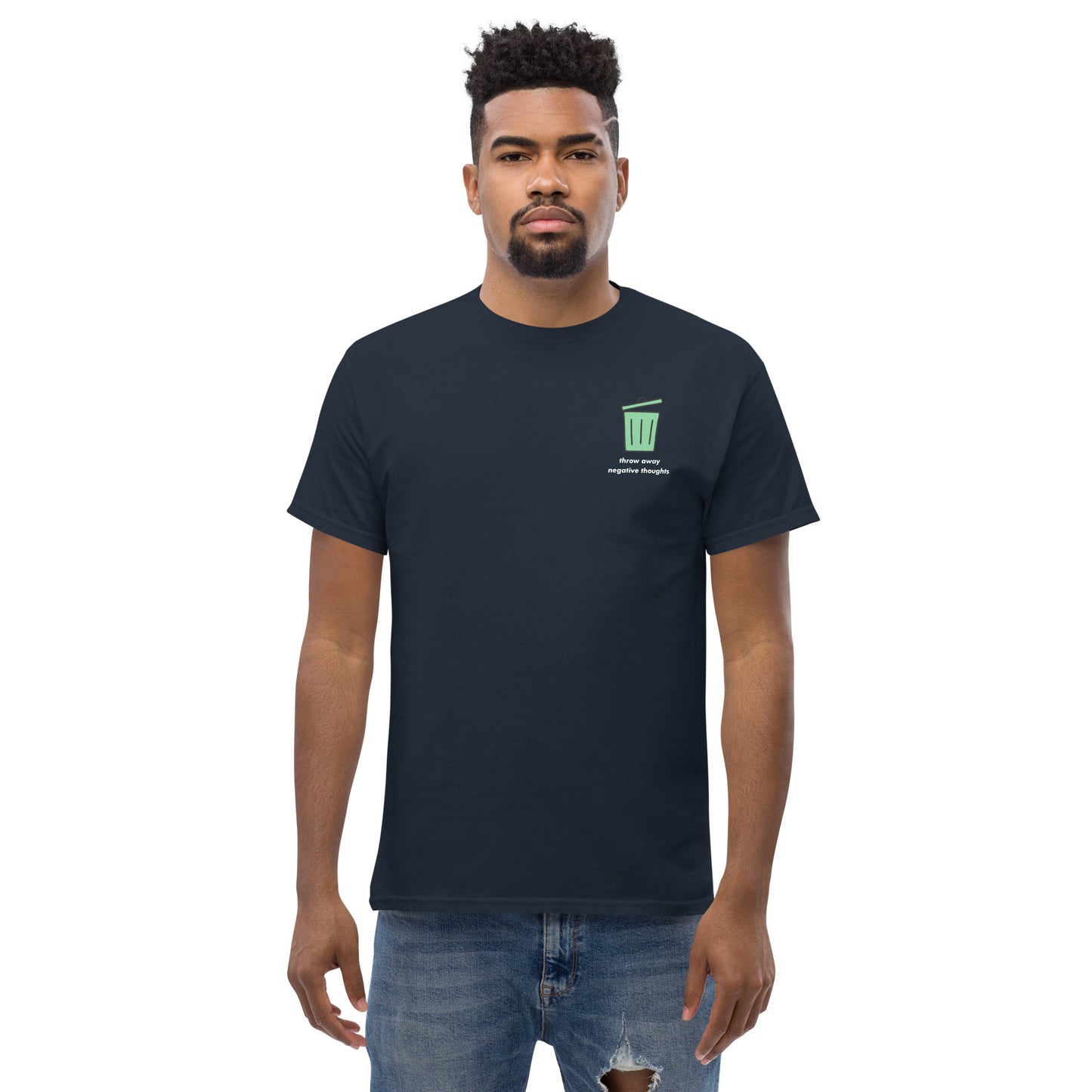 Throw Away Negative Thoughts Unisex Heavyweight Tee