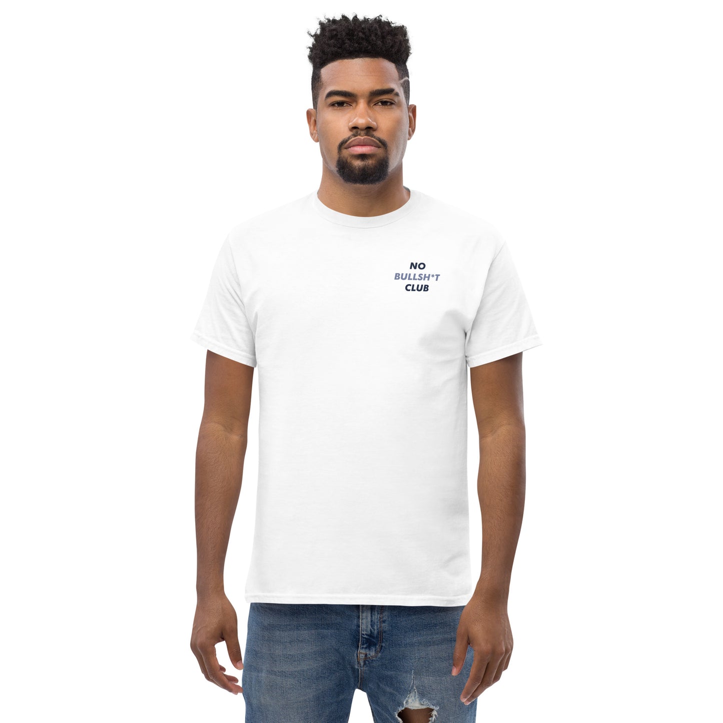 No Bullsh** Club Unisex Heavyweight Tee
